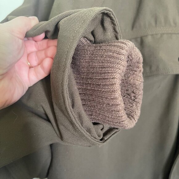 Vintage CARHARTT 4 Pocket Quilt Lined Chore Field Jacket Brown Mens XL Reg T3 - Picture 7 of 16